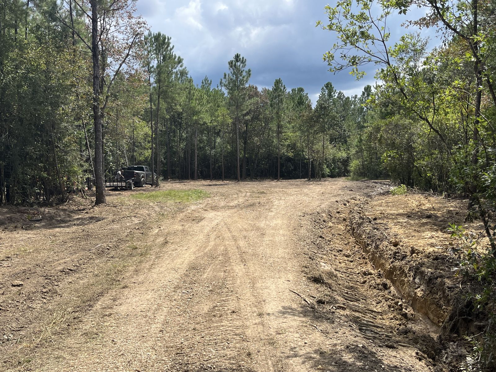 Wolf River · 20 Acres Reopened, after: the finished pond